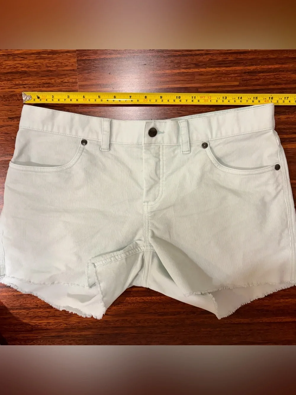Carve Designs Oahu Corduroy Shorts Light Blue Size 6